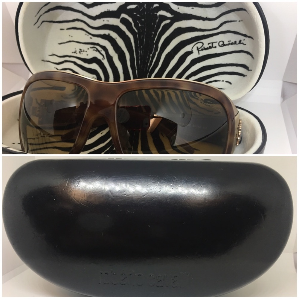 AUTH Roberto Cavalli Sunglasses Havana Tortoise - Picture 6 of 6